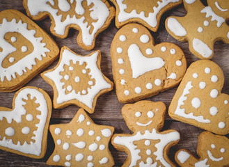 Background gingerbread