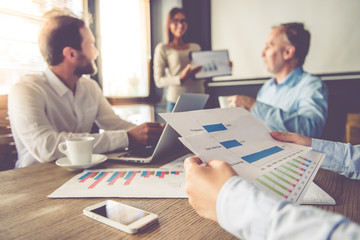 Business people working