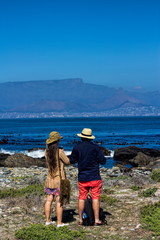 Fototapeta premium Blick zum Tafelberg