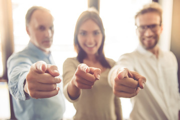 Business people working