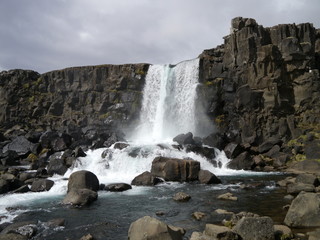 Þingvellir waterfall, Iceland