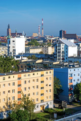 Aerial view of Wroclaw, Poland. Eastern Europe