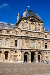 Fototapeta na wymiar Louvre Museum, Paris, France