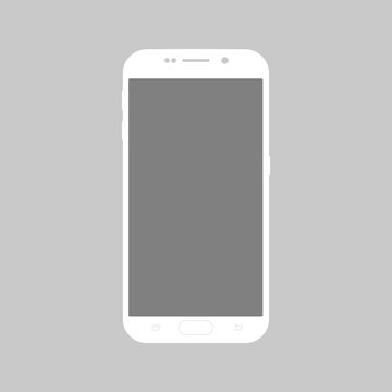 Minimal Phone. Android Phone in Vector