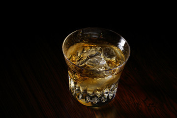 ウイスキーのロック