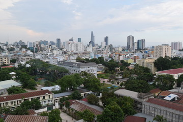 Fototapeta premium pejzaż miasta Ho Chi Minh