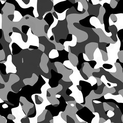 Abstract camo pattern - digitally generated image