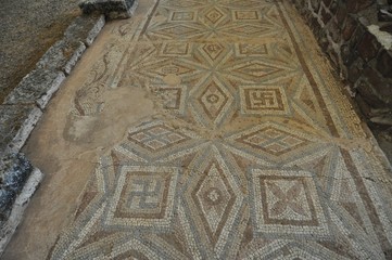 Ruins of Mediana, the villa of Constantine the Great