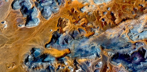 The Apocalypse, lava flow, war, the exterminating angel,  abstract photography of the deserts of...