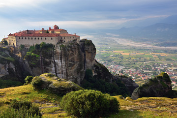 Fototapeta na wymiar Saint Stephen Holy Monastery, Meteora, Greece