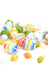 easter eggs background