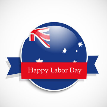 Australia Labor Day background