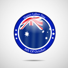 Australia Labor Day background