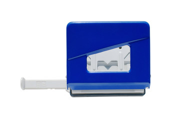 blue puncher isolated