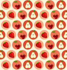 Fruit Festival : Fruit Elements : Vector Illustration