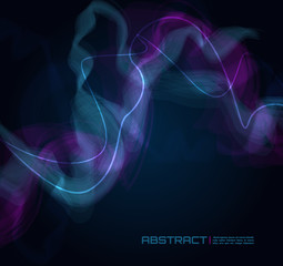 Abstract smoke background