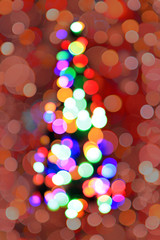 abstract christmas tree