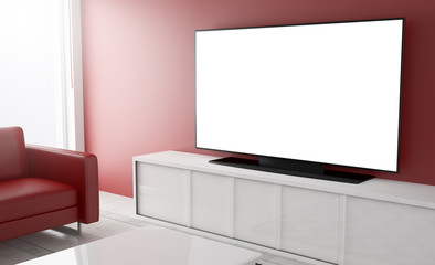 Television mock-up