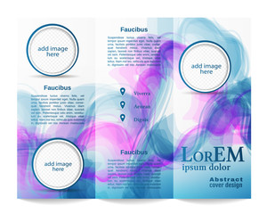 Tri-fold brochure template