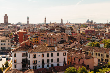 Fototapeta na wymiar Top view of Venice