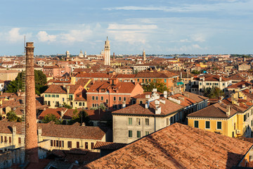 Fototapeta premium Top view of Venice