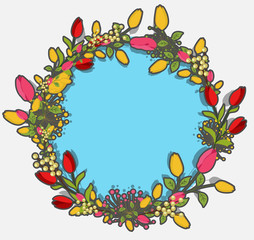 Foliage Wreath Design