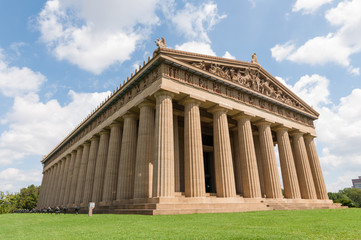 Fototapeta na wymiar Parthenon Replica Nashville