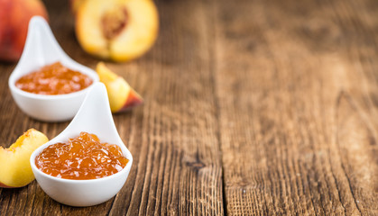 Fresh made Peach Jam