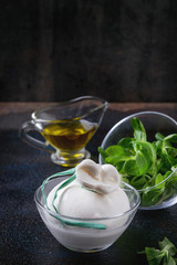 Italian cheese burrata