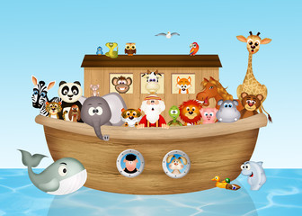 illustration of Noah's ark