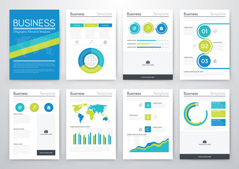 Modern infographic vector concept