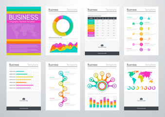 Modern infographic vector concept