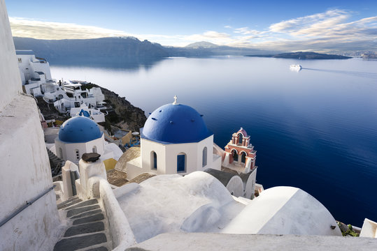 Fototapeta Oia Santorini sprit