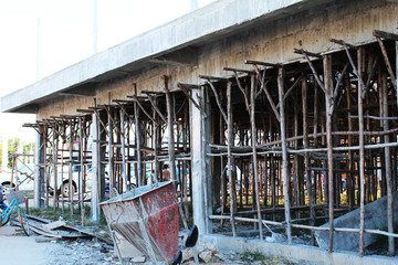 Construction site.