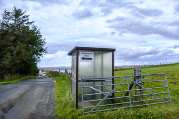 Isle of Skye bus shelter