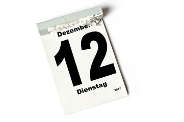 12. Dezember 2017