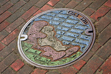 小樽のマンホール