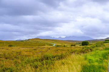 Fototapeta na wymiar Remote Skye landscape
