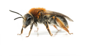 Female Andrena haemorrhoa Mining Bee