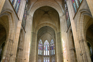 Fototapeta premium Basilique Saint-Urbain in Troyes