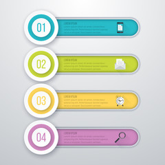 Obraz premium Vector illustration infographics