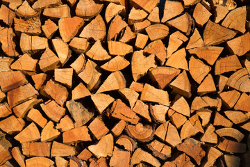 Harvested firewood