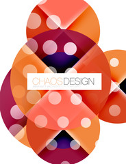 Geometric abstract background