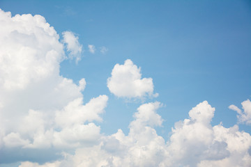 blue sky with cloud