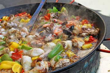 Poêle de Paella