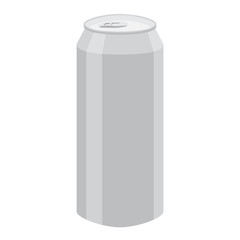 aluminum can vector illustration