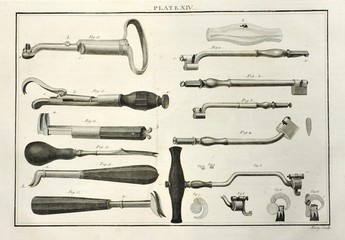 Vintage dental tools