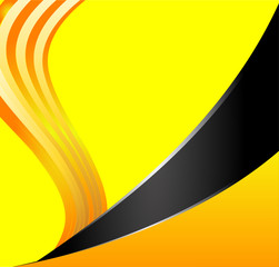 Abstract Yellow black background
