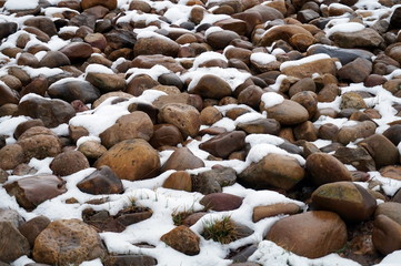 Snowed Stones.