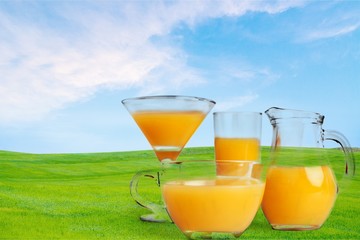 Orange juice.